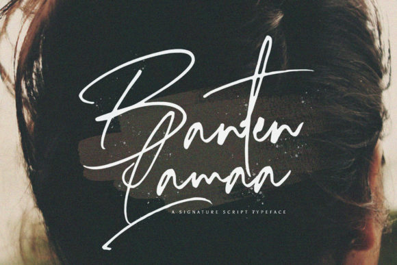 Banten Lama: A Script Font for Elegant Branding