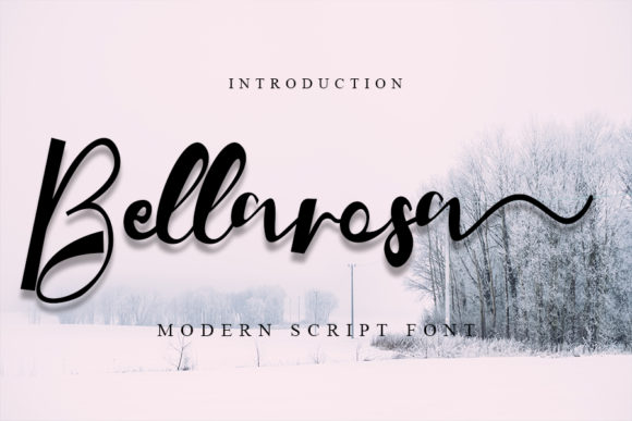 Bellarosa Font for Creative Design