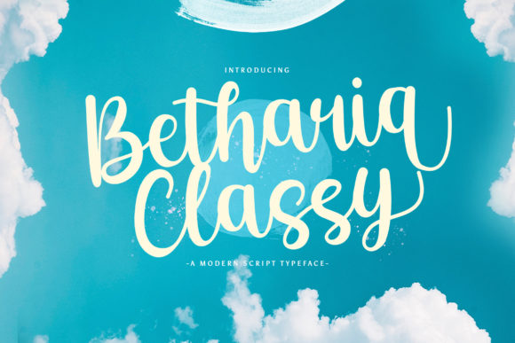 Betharia Classy Font for Elegant Branding