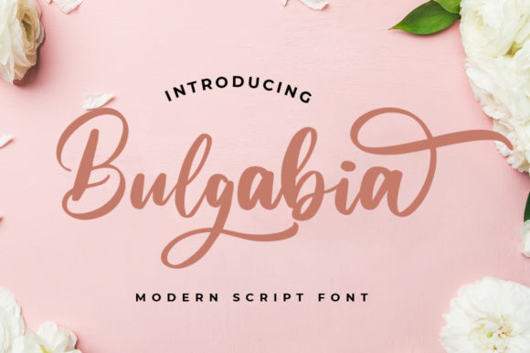 Bulgabia: A Delicate Script Font