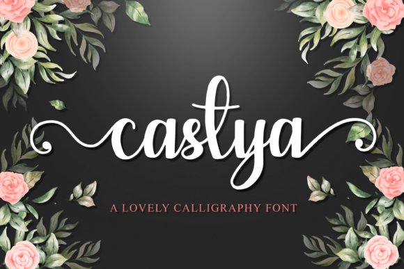 Castya: A Feminine Script Font for Creative Campaigns