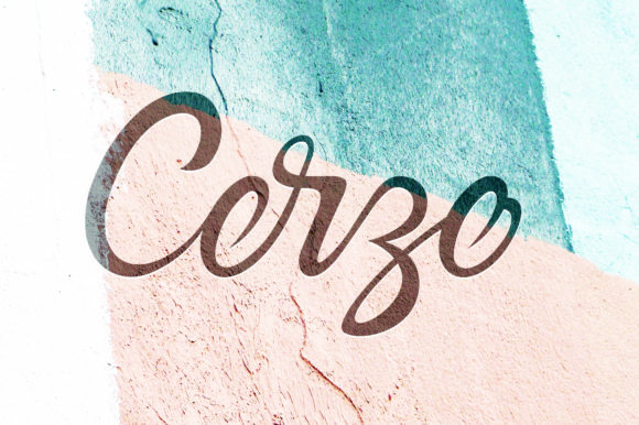 Cerzo Font: Elegant Script for Creative Makers