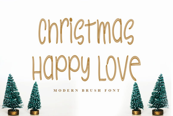 Christmas Happy Love Font Review
