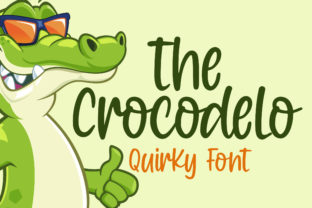 Crocodelo Font for Creative Web Projects