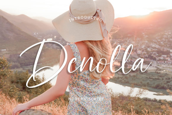 Denolla Font: Elegant Script for Creative Makers