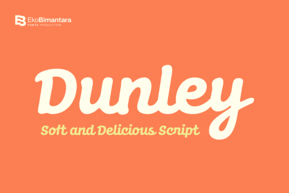 Dunley Font: Sweet Script for Creative Projects