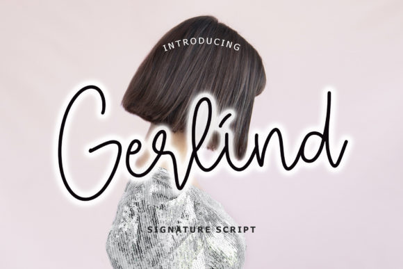 Gerlind Font: Elegant Script for Creative Campaigns
