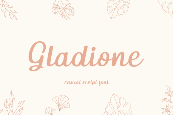 Gladione Font for Business Branding