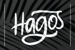 Hagos: A Script Handwritten Font for Creative Projects