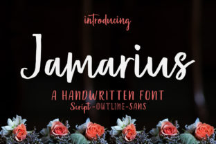 Jamarius Font: Playful Script for Creative Makers