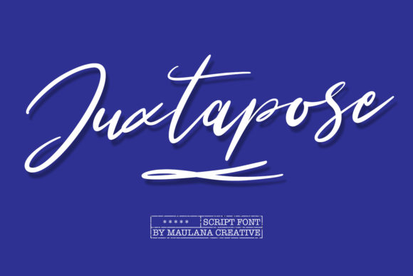 Juxtapose Font for Business Branding