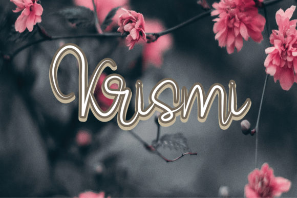 Krismi Font for Elegant Web Design