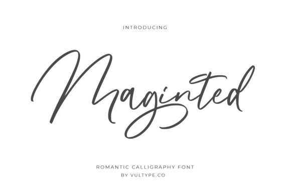 Maginted Font for Creative Makers