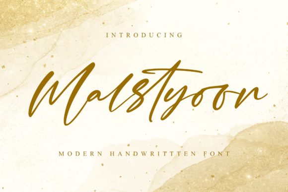 Malstyoor Font: Elegant Script for Creative Makers