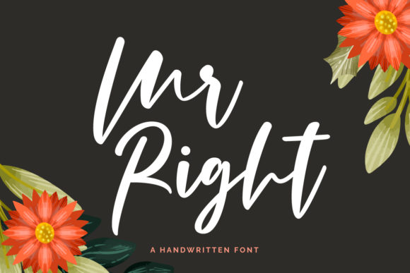 Mr Right Font for Elegant Design