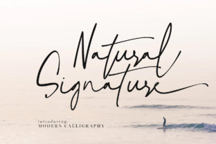 Natural Signature Font Review