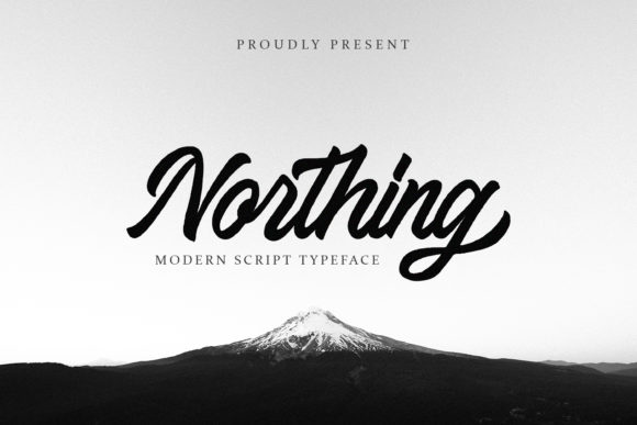 Northing: A Script Font for Digital Design