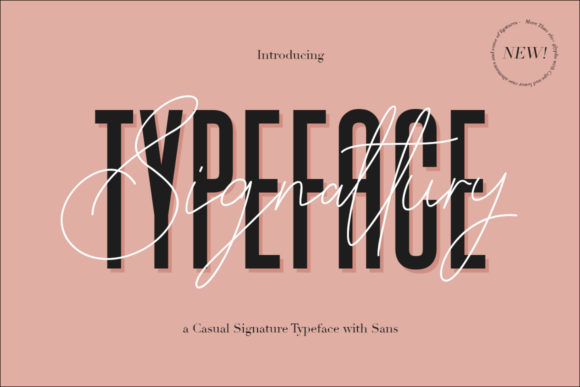 Signattury Font for Creative Makers
