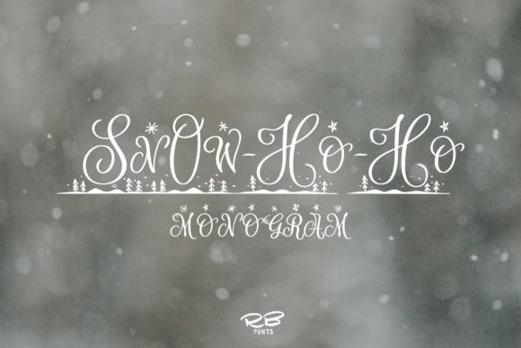 Snow-Ho-Ho Font for Elegant Design