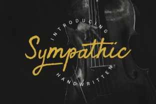 Sympathic Font for Editorial Design
