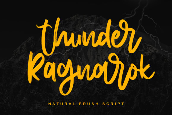 Thunder Ragnarok Font Review