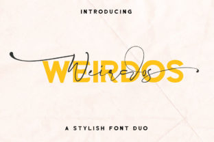 Weirdos Font for Web Design