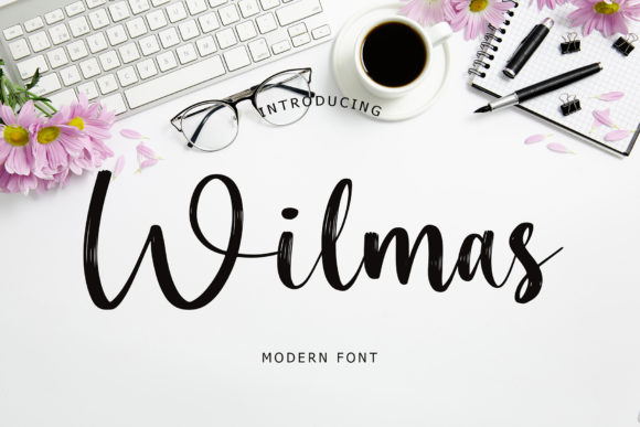 Wilmas: A Handwritten Font for Elegant Design